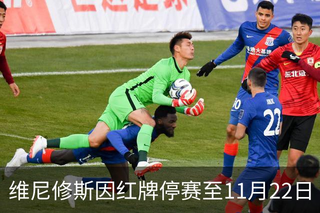 维尼修斯因红牌停赛至11月22日